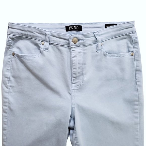 Buffalo Women Jeans Size 6 Light Blue Soft Hi Rise Stretch Skinny Like New - Picture 3 of 10